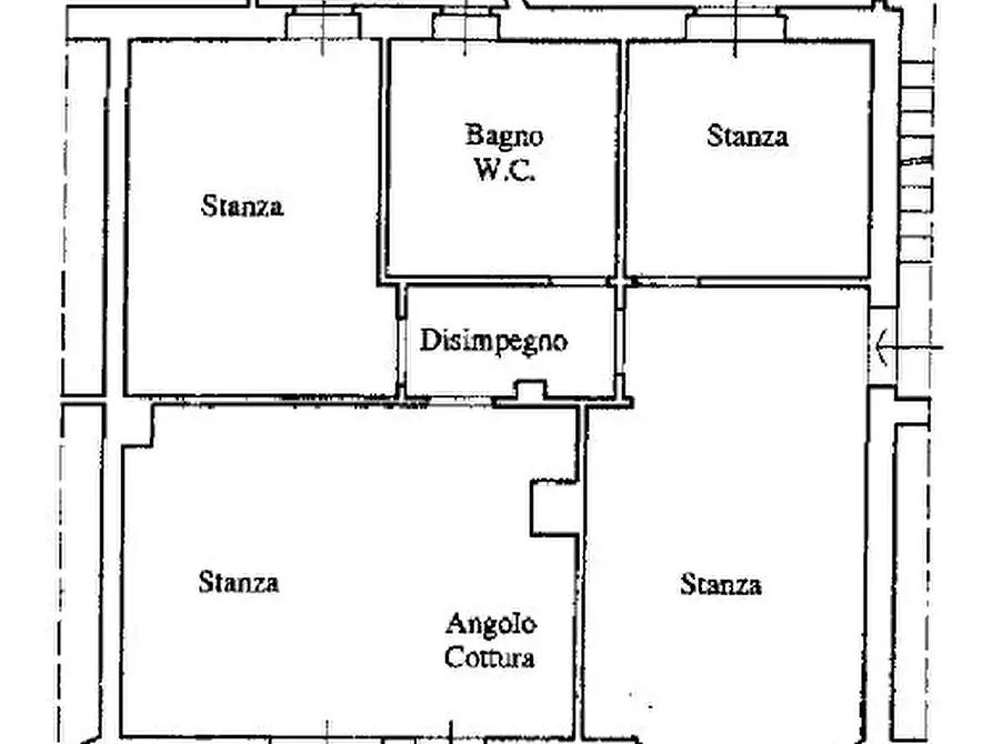 Immagine 29 di Appartamento in vendita  in Via Antonio Baiamonti 28 a Trieste