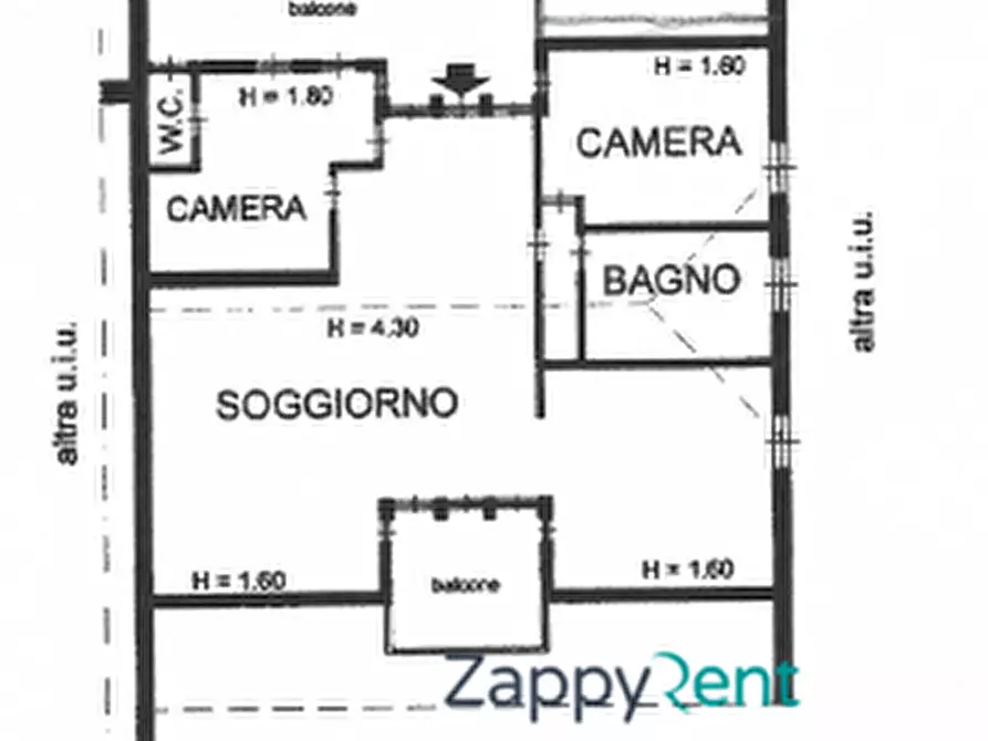 Immagine 37 di Appartamento in affitto  in Strada Val San Martino, null a Torino