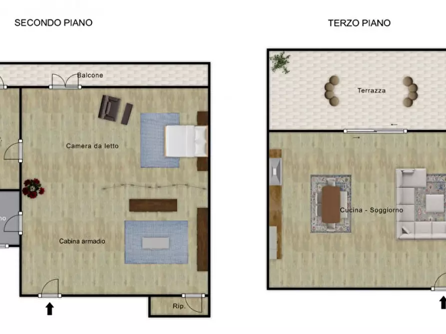 Immagine 15 di Appartamento in affitto  in Via San Lorenzo 94 a Palermo