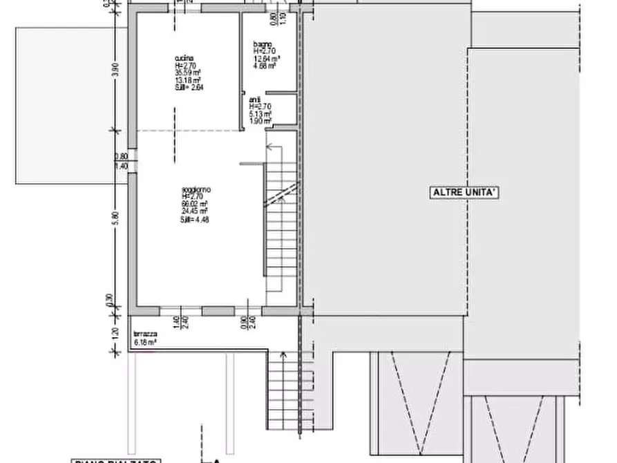 Immagine 26 di Casa quadrifamiliare in vendita  a Borgoricco