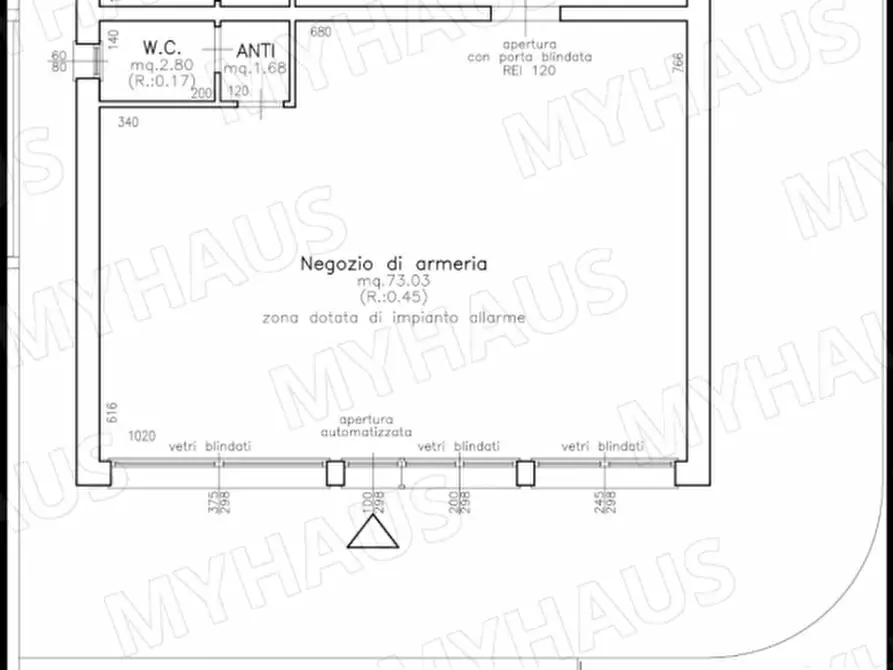 Immagine 2 di Negozio in vendita  in via ravennate 4150 a Cesena