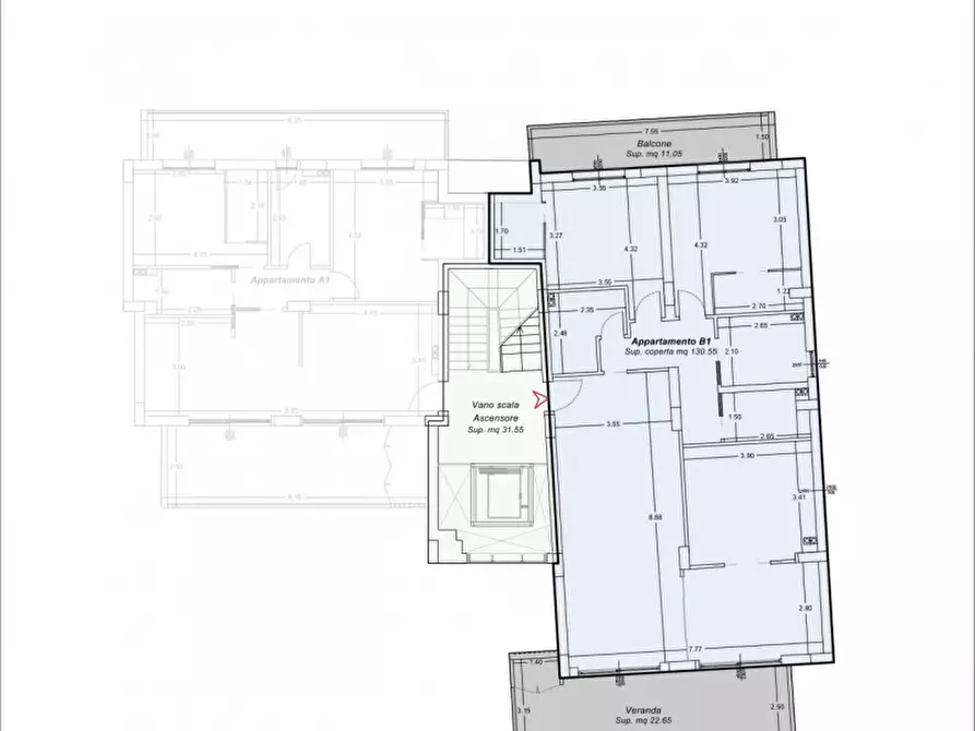 Immagine 4 di Appartamento in vendita  in Via Florio, 20 a Reggio Di Calabria
