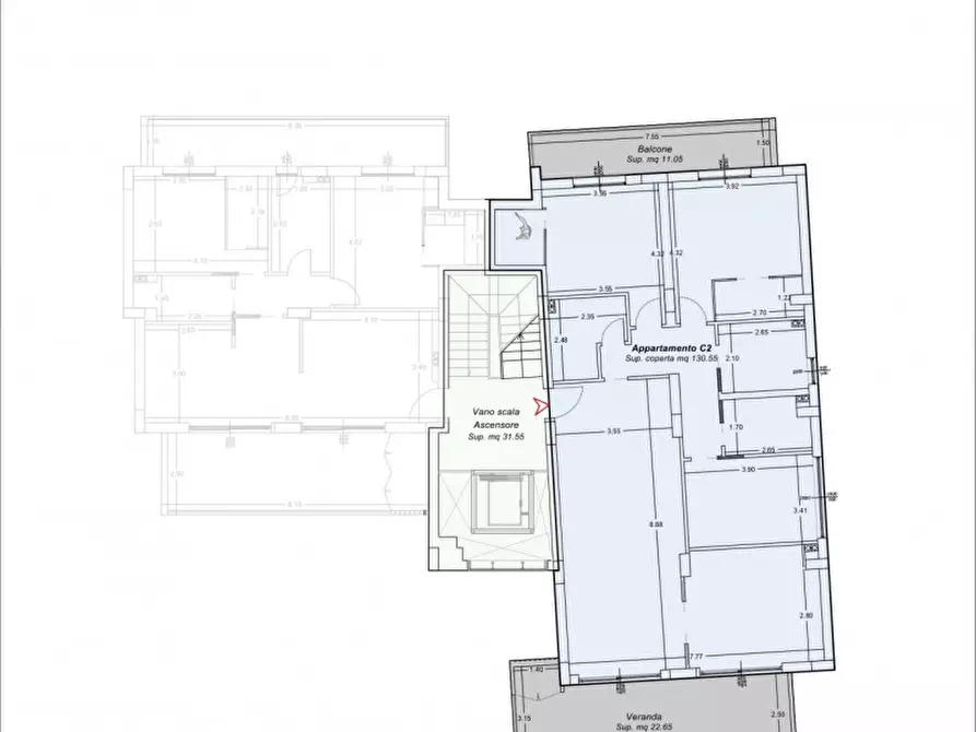 Immagine 12 di Appartamento in vendita  in Via Florio, 20 a Reggio Di Calabria
