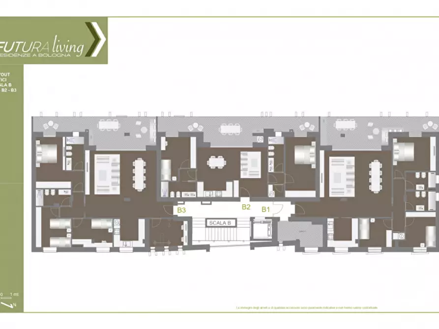 Immagine 14 di Attico in vendita  in Via John Cage a Bologna