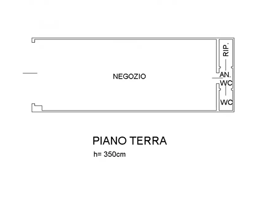Immagine 1 di Negozio in vendita  in Via Ermes di Colloredo n 1 a Codroipo