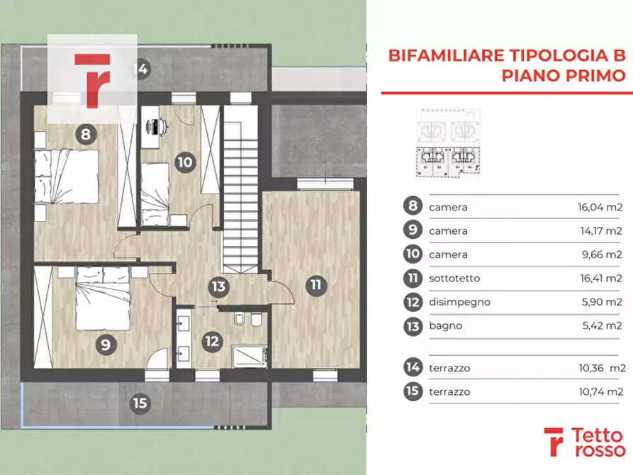 Immagine 19 di Casa bifamiliare in vendita  in Via Milano a Albignasego