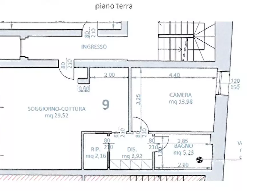 Immagine 6 di Appartamento in vendita  in Via Valle a Nuvolera