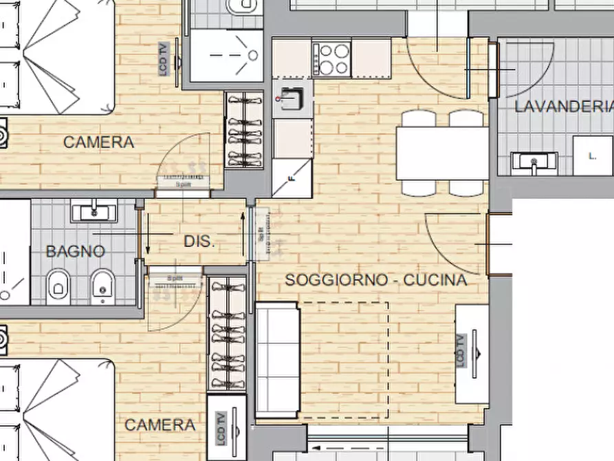 Immagine 10 di Appartamento in vendita  a Lignano Sabbiadoro