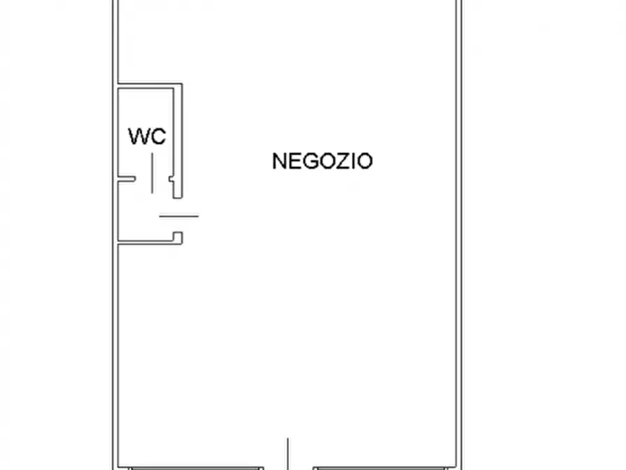 Immagine 2 di Negozio in vendita  in Via Ermes di Colloredo n 1 a Codroipo