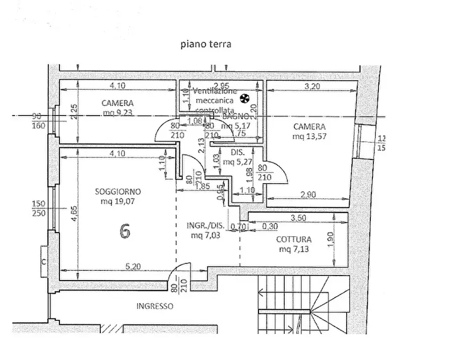 Immagine 6 di Appartamento in vendita  in Via Valle a Nuvolera