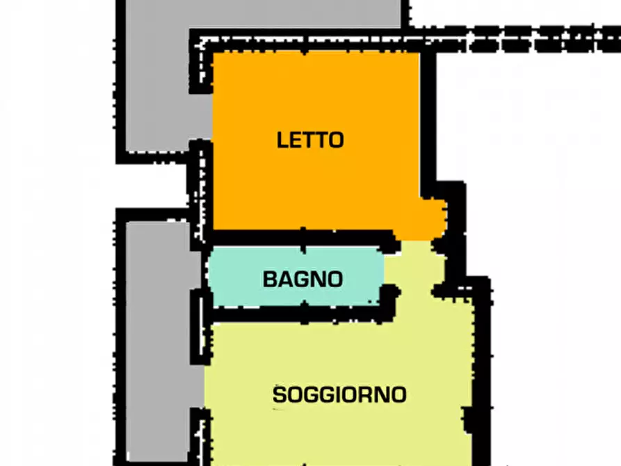 Immagine 3 di Appartamento in vendita  a Rovigo