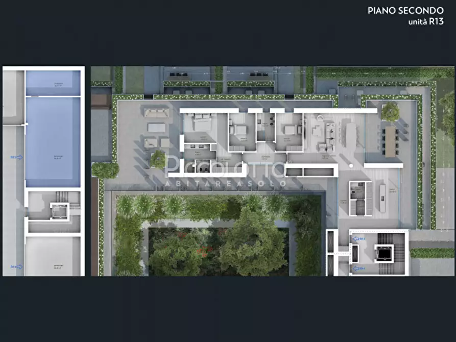 Immagine 13 di Attico in vendita  in via Benedetto Marcello a Montebelluna