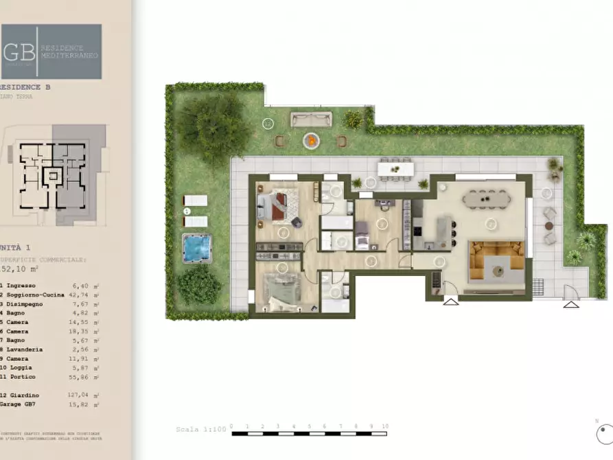 Immagine 1 di Appartamento in vendita  in Via Antonio Magarotto a Abano Terme