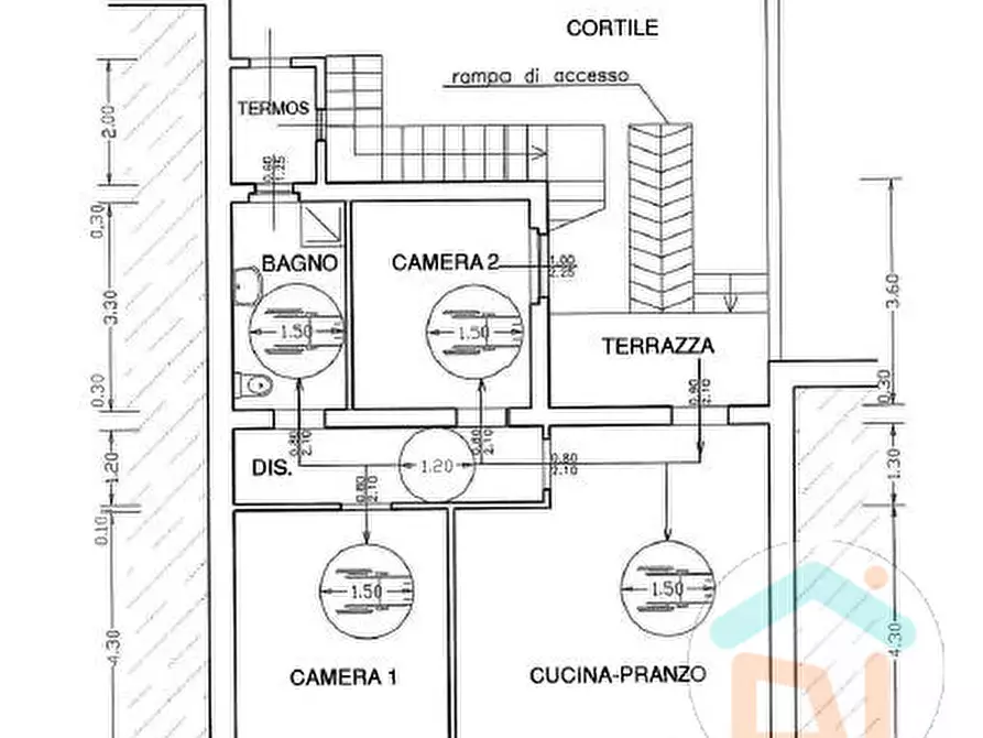 Immagine 31 di Villetta a schiera in vendita  in Via Pietro Zorutti a Gradisca D'isonzo