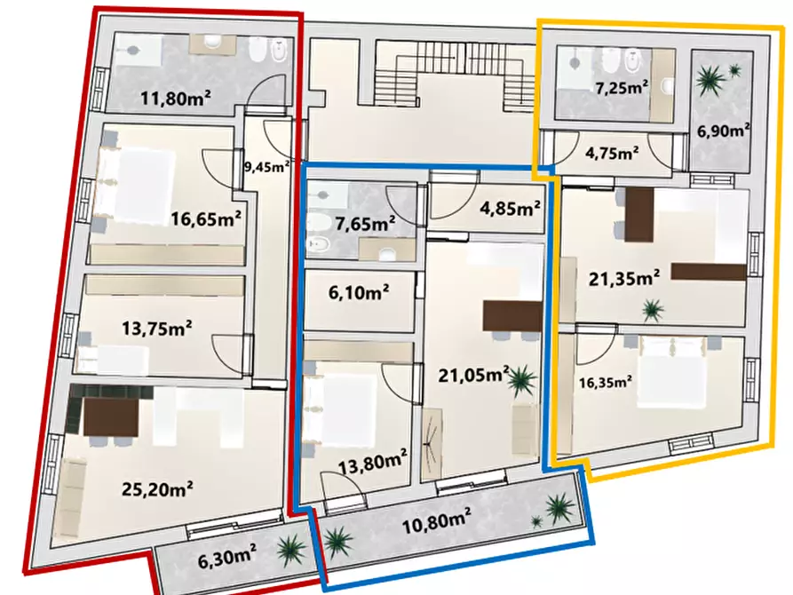 Immagine 8 di Appartamento in vendita  in Mühlgasse a Termeno Sulla Strada Del Vino .Tramin An Der.