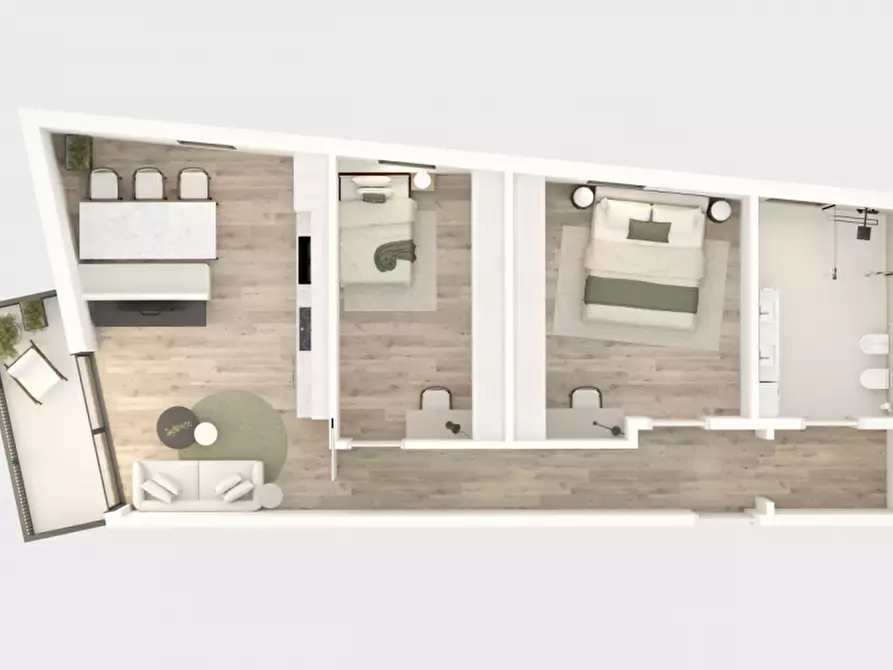 Immagine 3 di Appartamento in vendita  in Mühlgasse - Via Molini a Termeno Sulla Strada Del Vino .Tramin An Der.