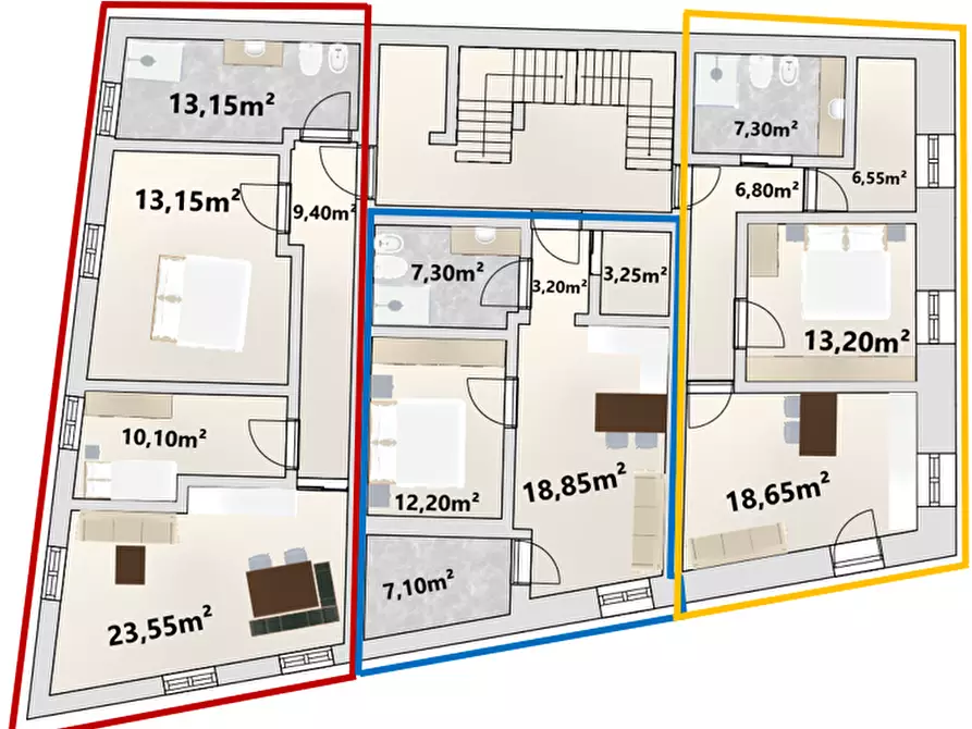 Immagine 9 di Appartamento in vendita  in Mühlgasse - Via Molini a Termeno Sulla Strada Del Vino .Tramin An Der.
