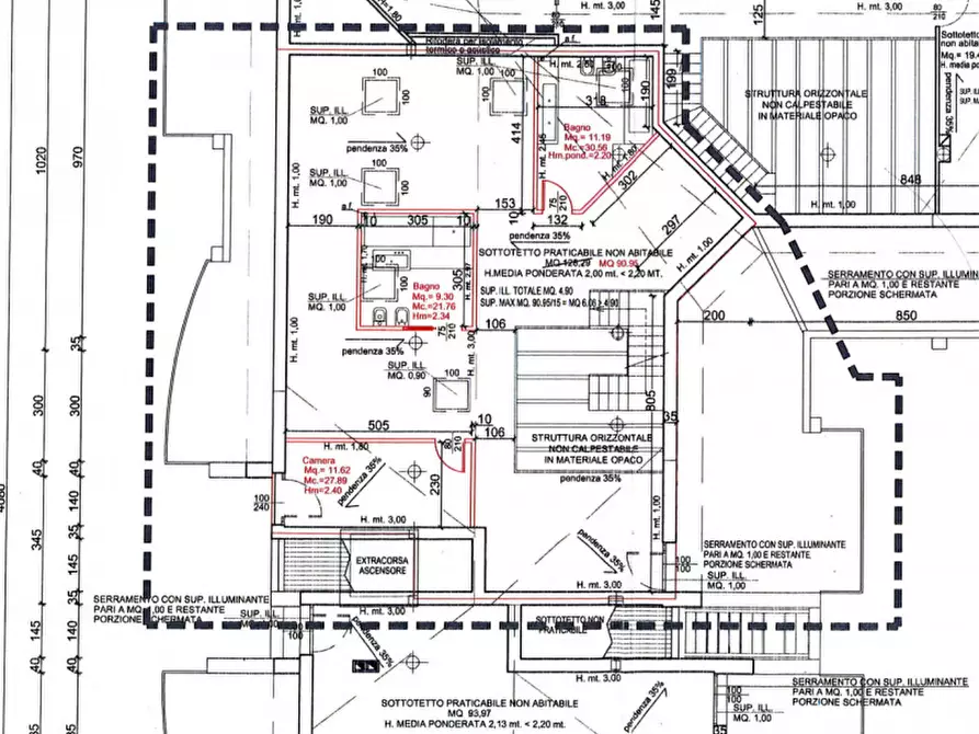 Immagine 20 di Attico in vendita  in Corso delle Terme a Montegrotto Terme
