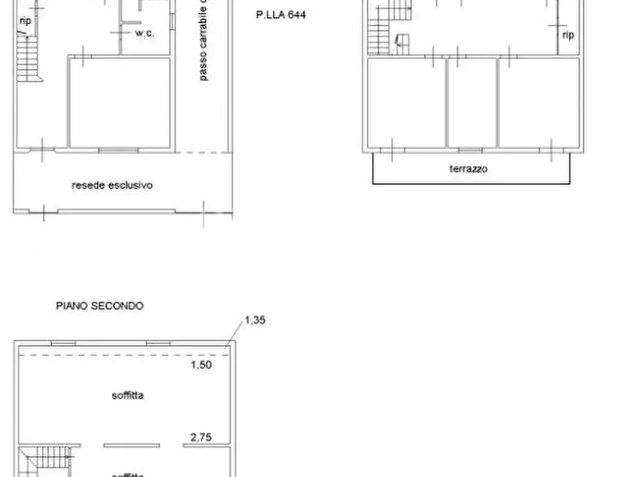 Immagine 29 di Villetta a schiera in vendita  in Via Viaccia a Narnali a Prato