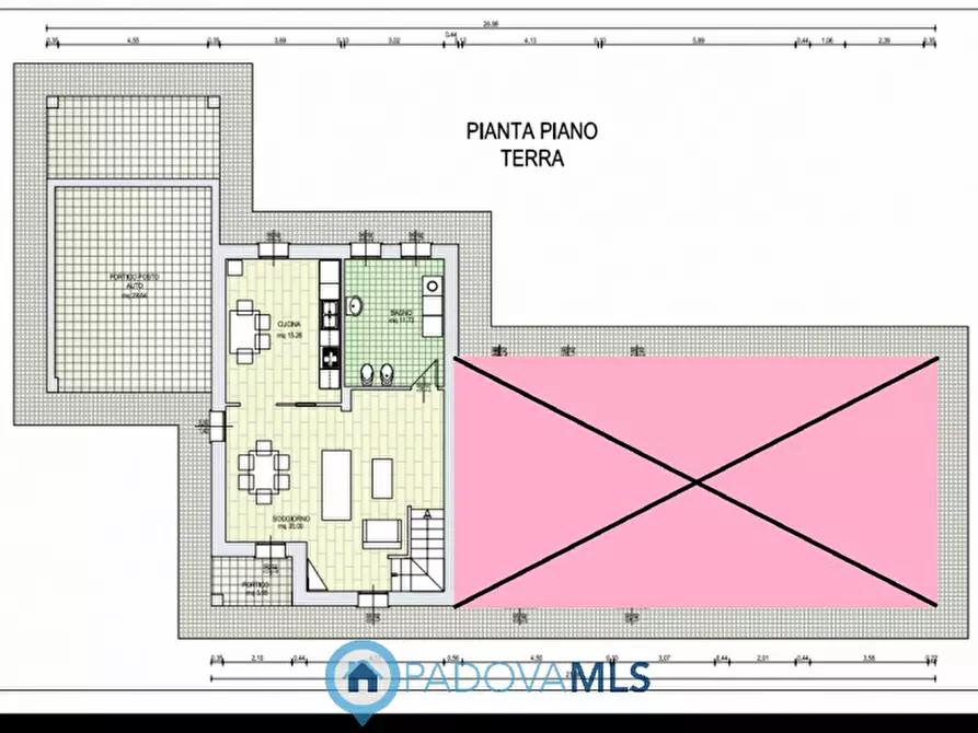 Immagine 30 di Casa bifamiliare in vendita  in via Bassa a Villafranca Padovana