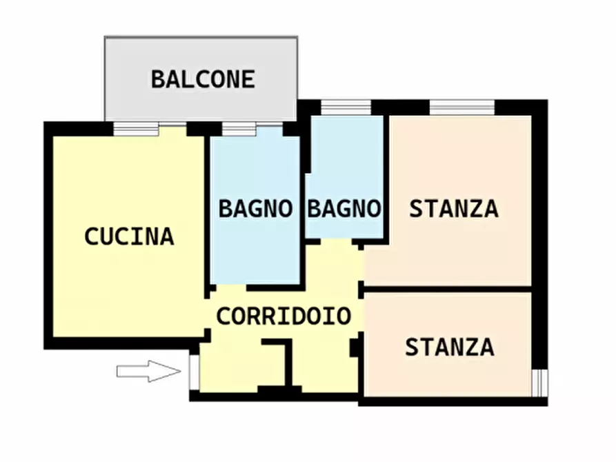 Immagine 4 di Appartamento in vendita  in Via Nazario Sauro - Nazario-Sauro-Straße a Laives .Leifers.