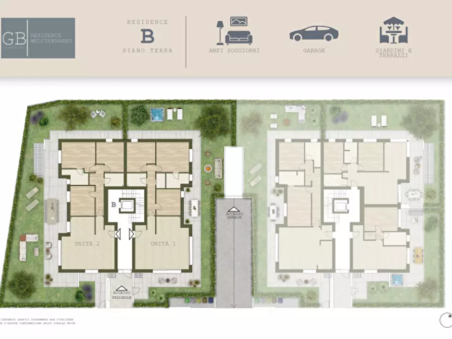 Immagine 2 di Appartamento in vendita  in Via Antonio Magarotto a Abano Terme