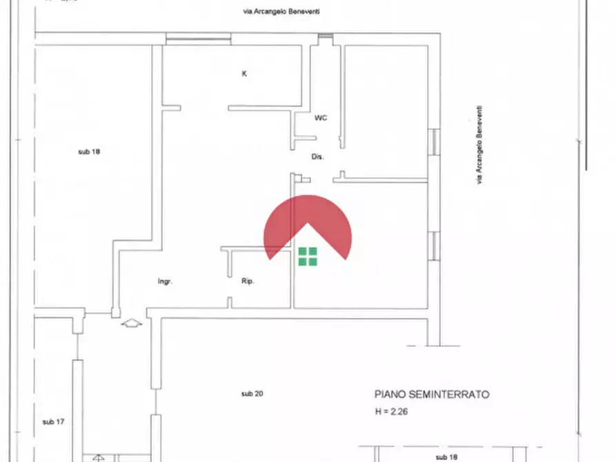 Immagine 20 di Appartamento in vendita  in Via Francesco Paolo Lecce a Matera