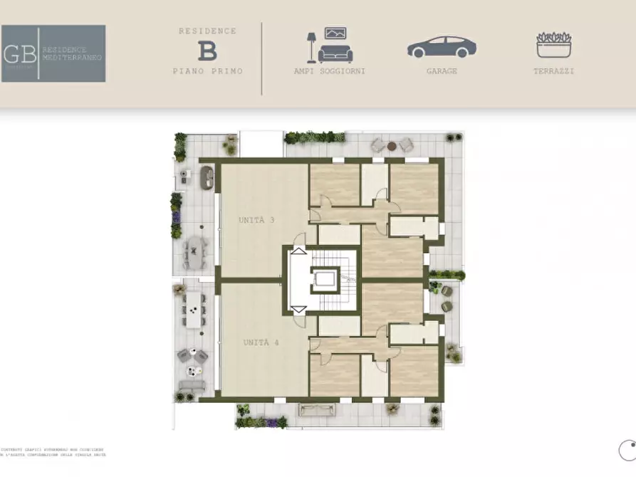 Immagine 2 di Appartamento in vendita  in Via Antonio Magarotto a Abano Terme