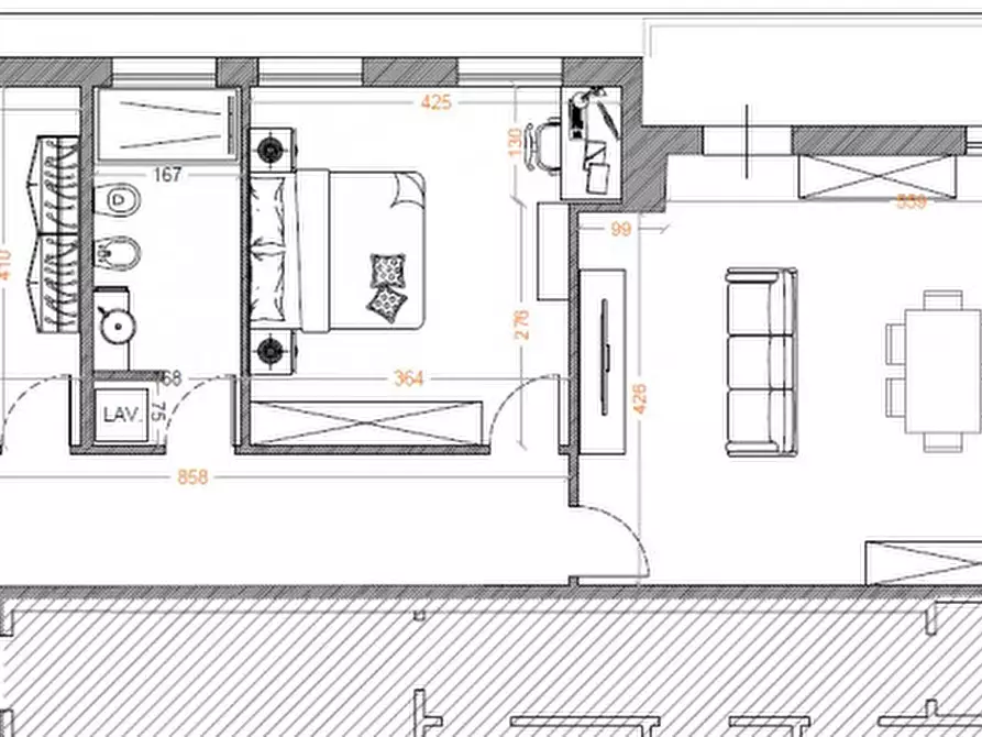 Immagine 8 di Appartamento in vendita  a Bolzano Vicentino
