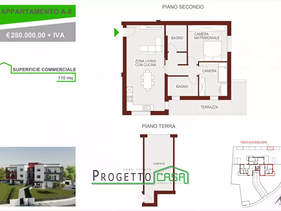 Immagine 3 di Appartamento in vendita  a Portogruaro