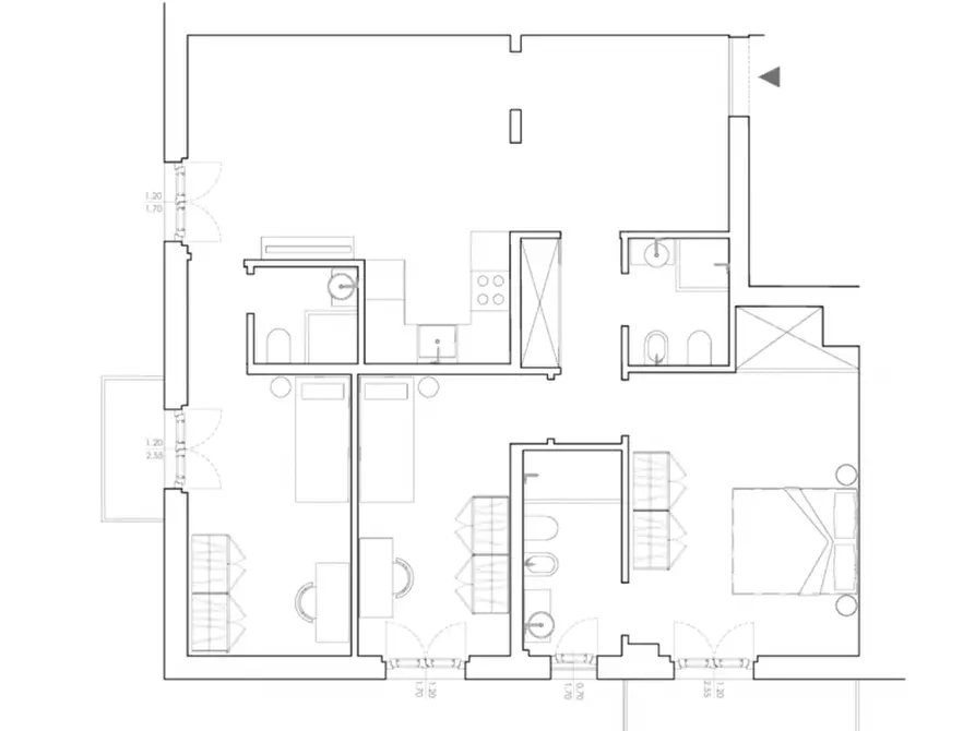 Immagine 18 di Appartamento in vendita  in VIA GASPERI a Firenze