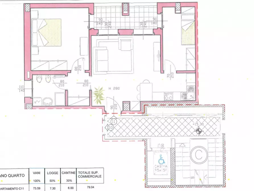 Immagine 25 di Appartamento in vendita  a Mantova