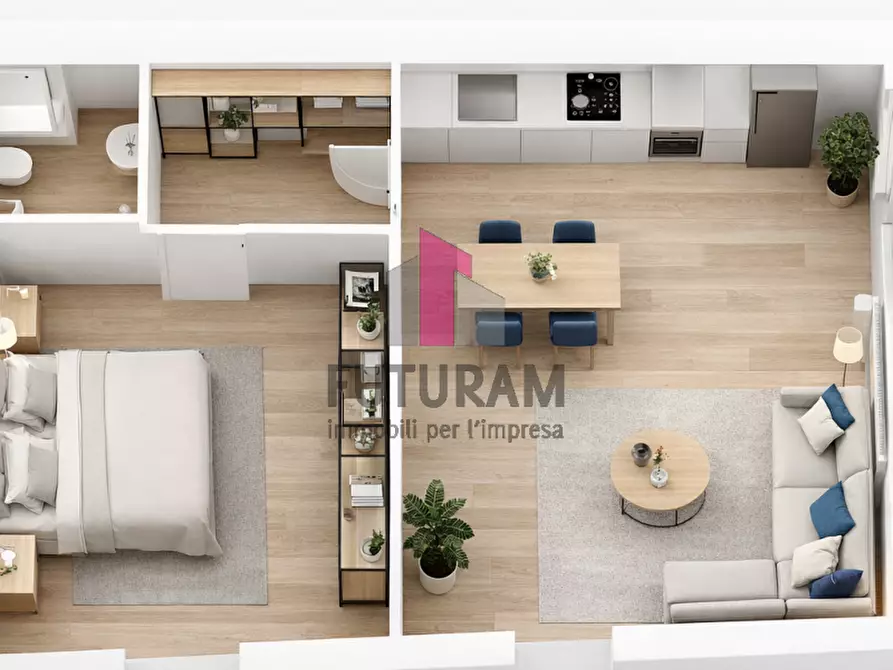 Immagine 1 di Appartamento in vendita  in Contra' Carpagnon a Vicenza