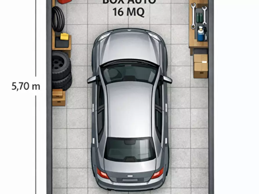 Immagine 2 di Garage in vendita  in via g.f. pinto, 43 a Napoli