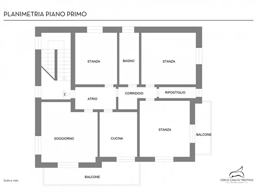 Immagine 54 di Villa in vendita  in Via Paolina Caproni Maini a Arco