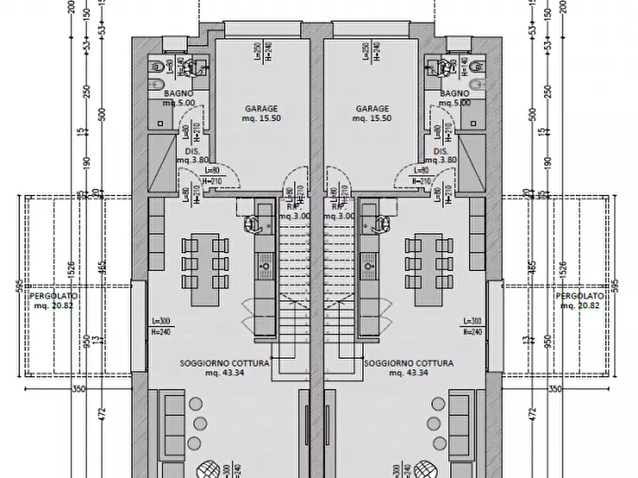 Immagine 8 di Casa bifamiliare in vendita  in VIA TREVISO a Scorzè