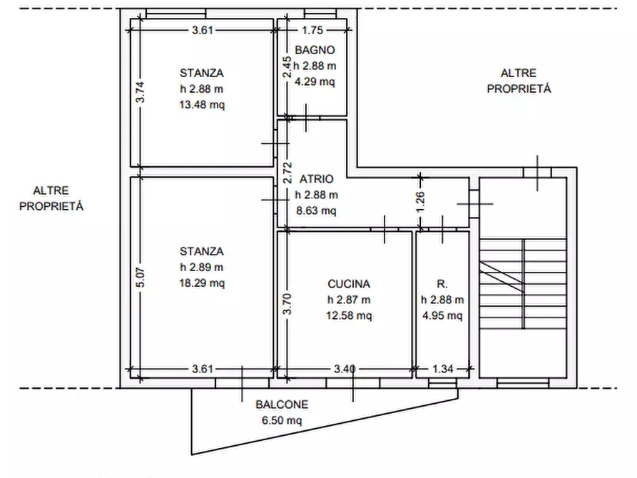 Immagine 10 di Appartamento in vendita  in Via Lajos Kossuth, 9 a Venezia