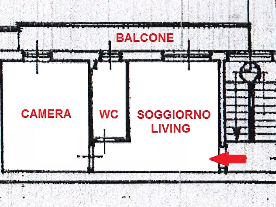 Immagine 13 di Appartamento in affitto  in Via Giovan Giorgio Alione 6 a Asti