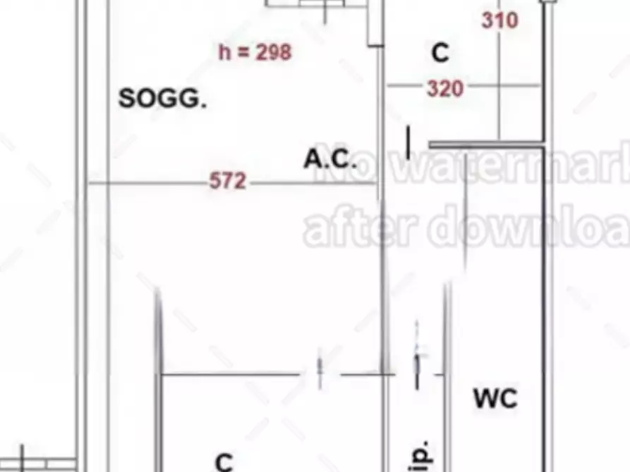 Immagine 5 di Appartamento in vendita  in Via Greve, 22 a Roma