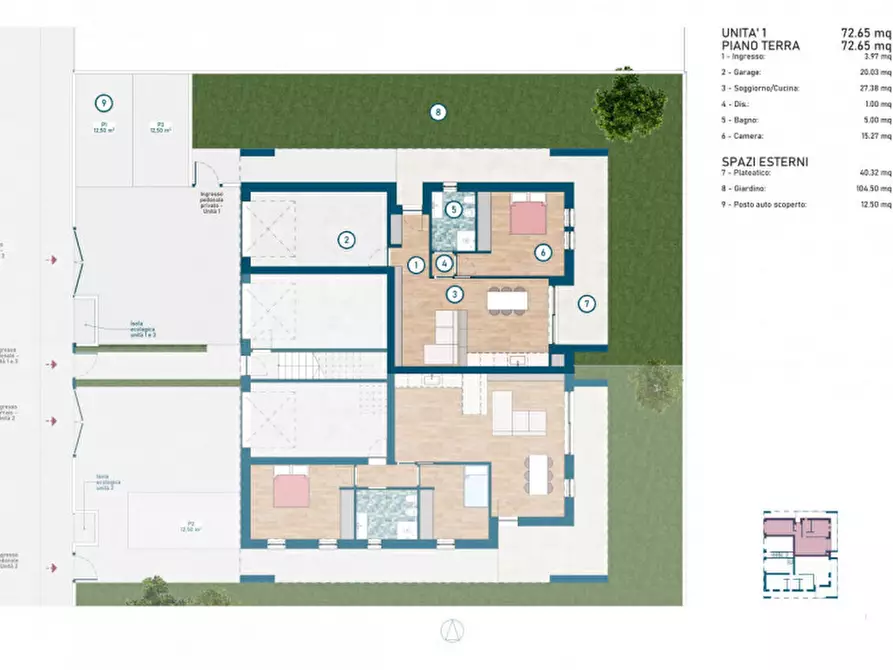 Immagine 38 di Appartamento in vendita  in Via Sant'Antonio a Teolo