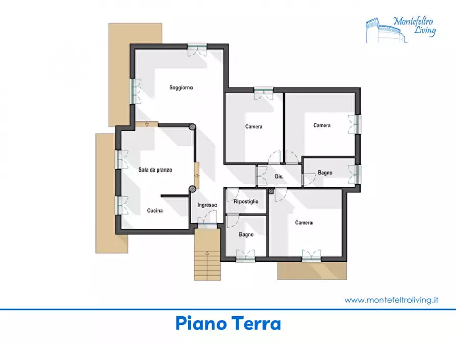 Immagine 46 di Casa indipendente in vendita  in via Vivaldi a Belforte All'isauro