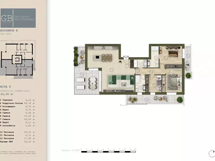 Immagine 1 di Attico in vendita  in Via Antonio Magarotto a Abano Terme