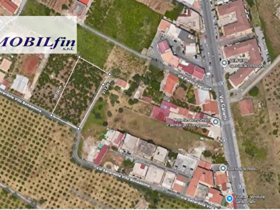 Immagine 3 di Terreno in vendita  in via bonadonna a Palermo