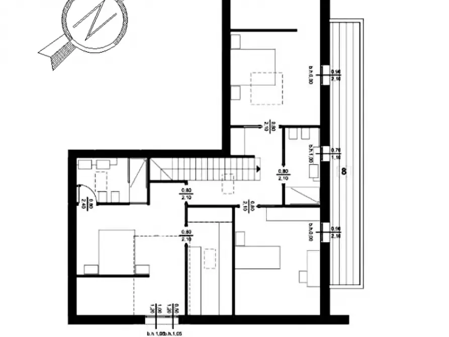 Immagine 42 di Attico in vendita  in Via Armando Diaz a Vigonza