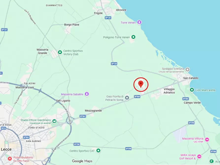 Immagine 2 di Terreno in vendita  a Lecce