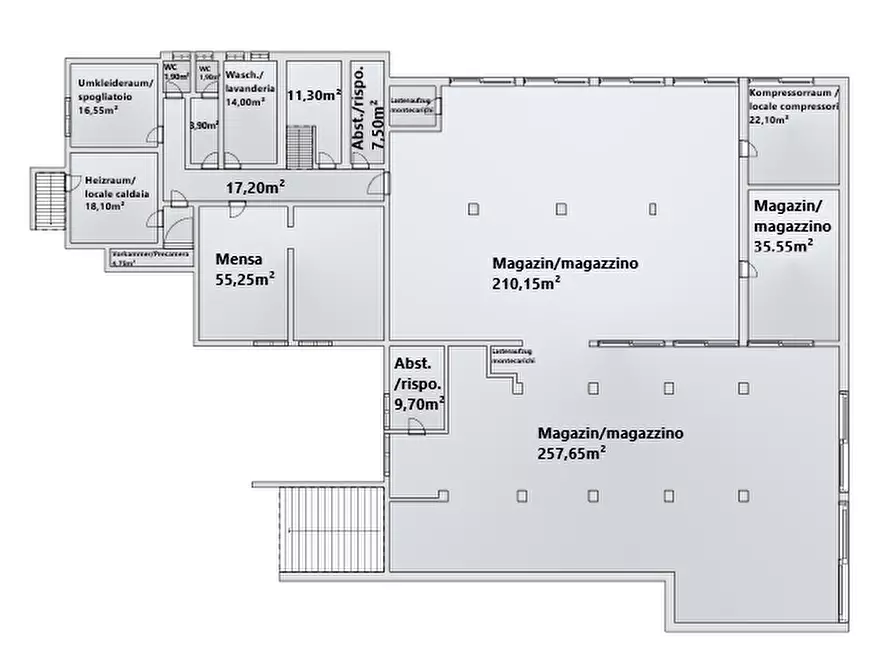 Immagine 19 di Capannone industriale in vendita  in via Meucci a Laives .Leifers.