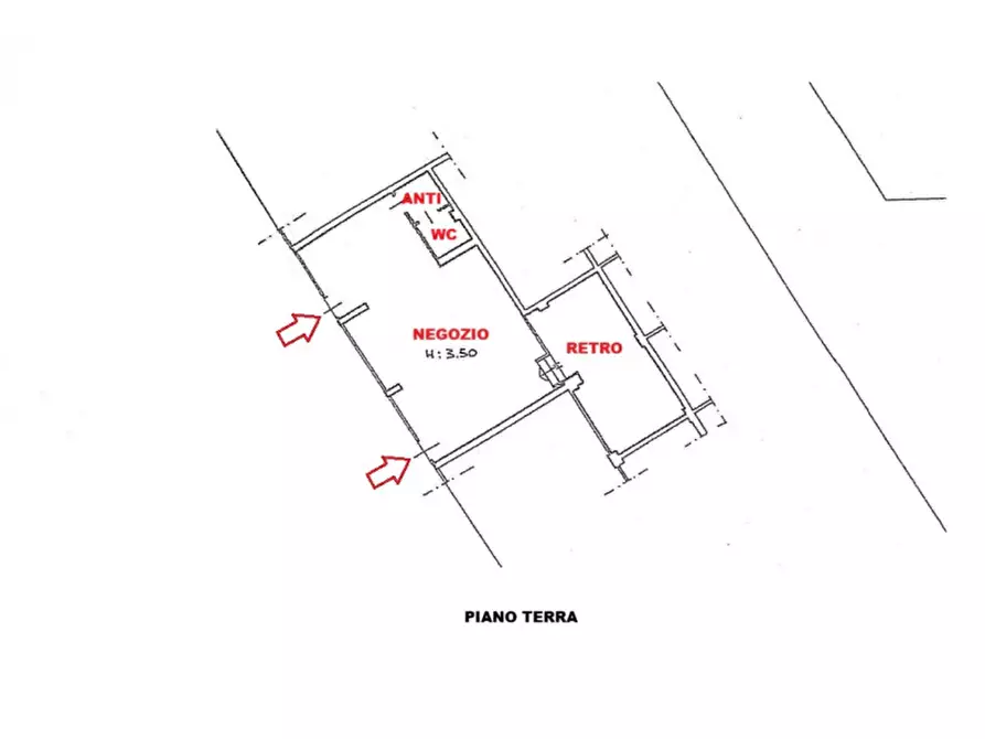 Immagine 19 di Negozio in affitto  in Via dei Cappuccini a Vicenza