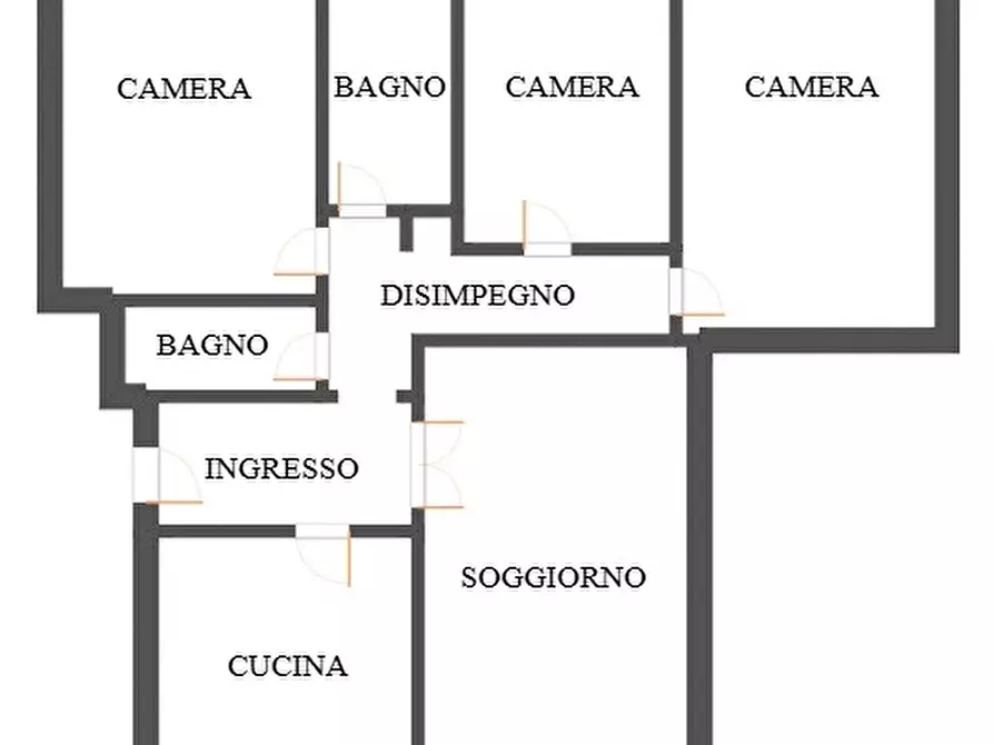 Immagine 33 di Appartamento in vendita  in VIA MISA 4 a Bologna