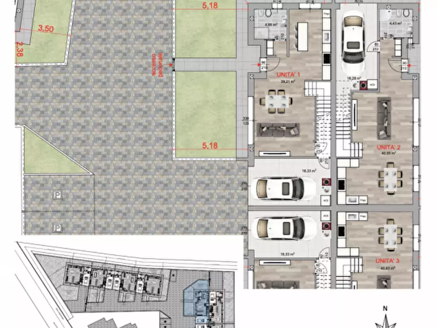 Immagine 12 di Casa quadrifamiliare in vendita  in Via Vittorio Emanuele II a Saonara