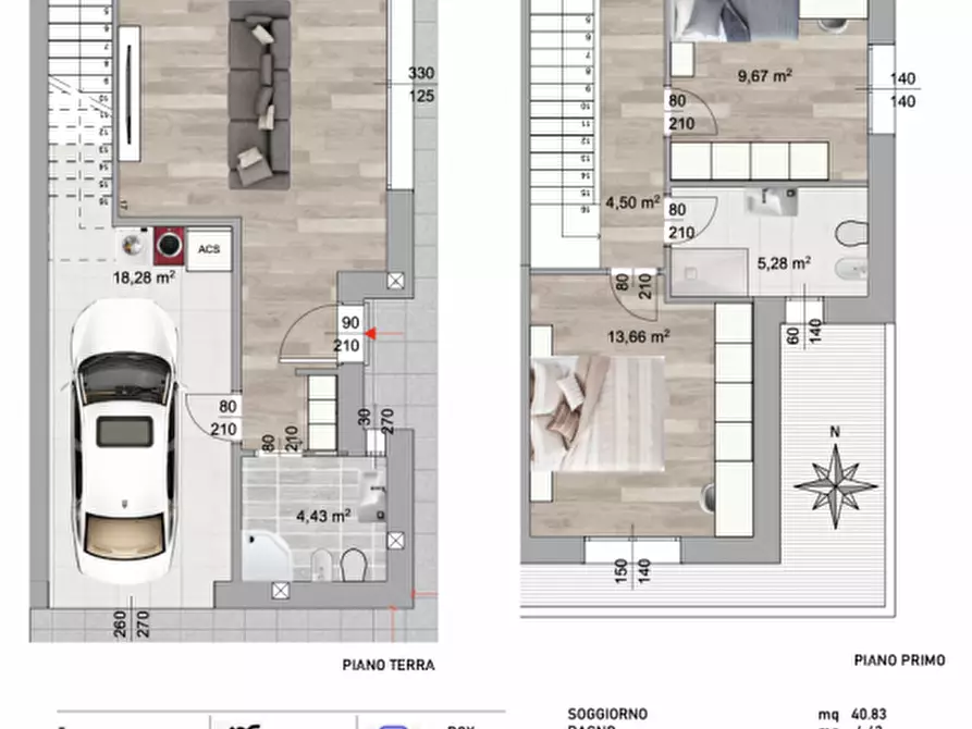 Immagine 14 di Casa quadrifamiliare in vendita  in Via Vittorio Emanuele II a Saonara